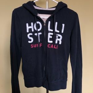 Hollister zip up jacket